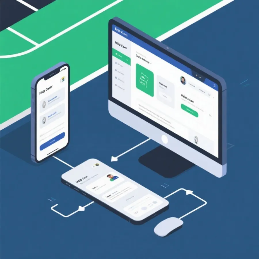 客戶服務流程示意圖